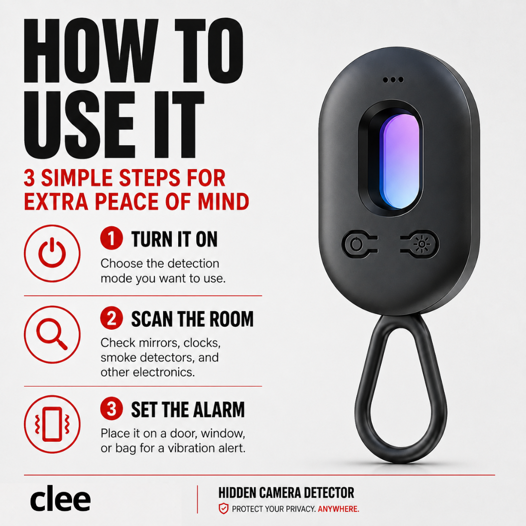 clee™ Hidden Camera Detector