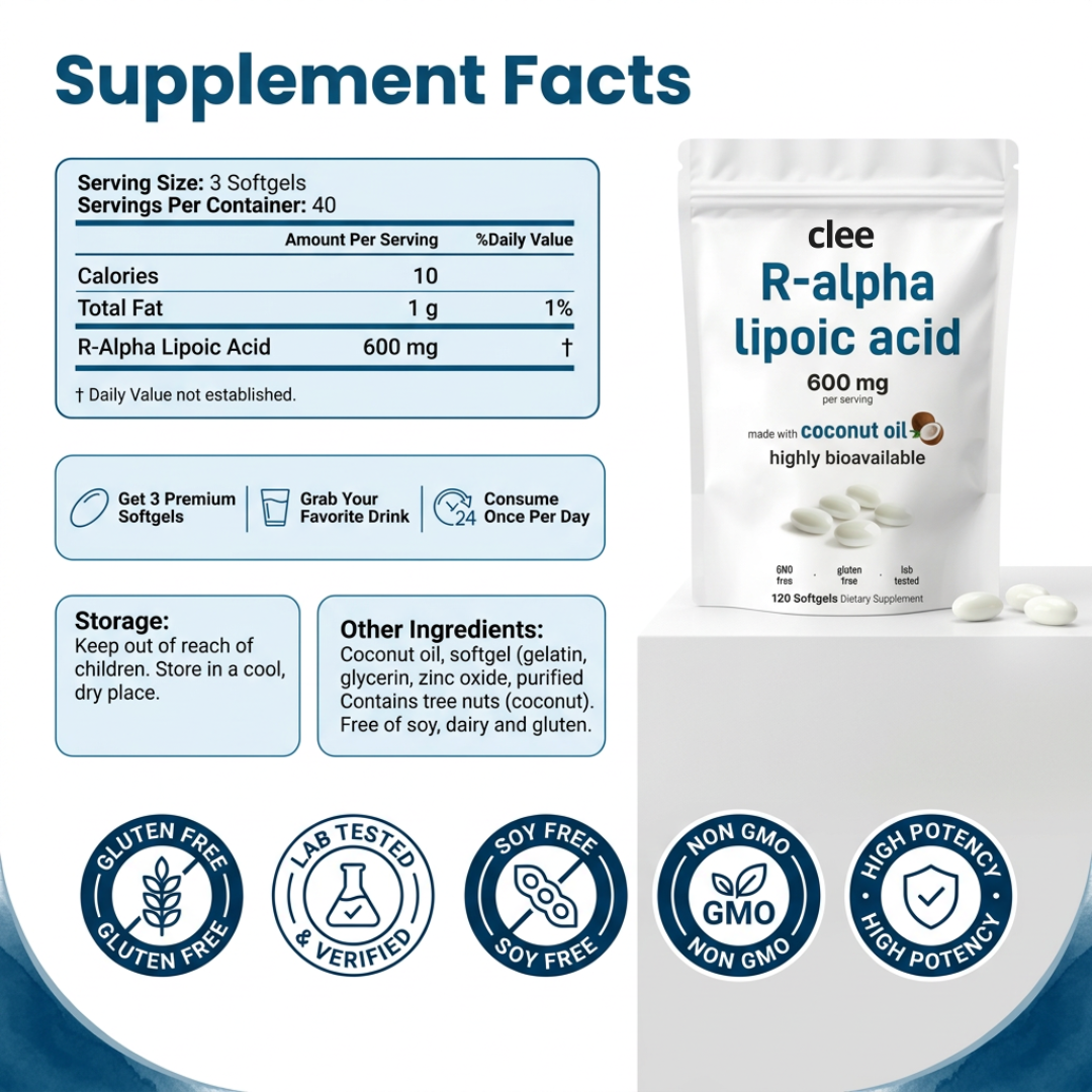 Clee™ R-Alpha Lipolic Acid