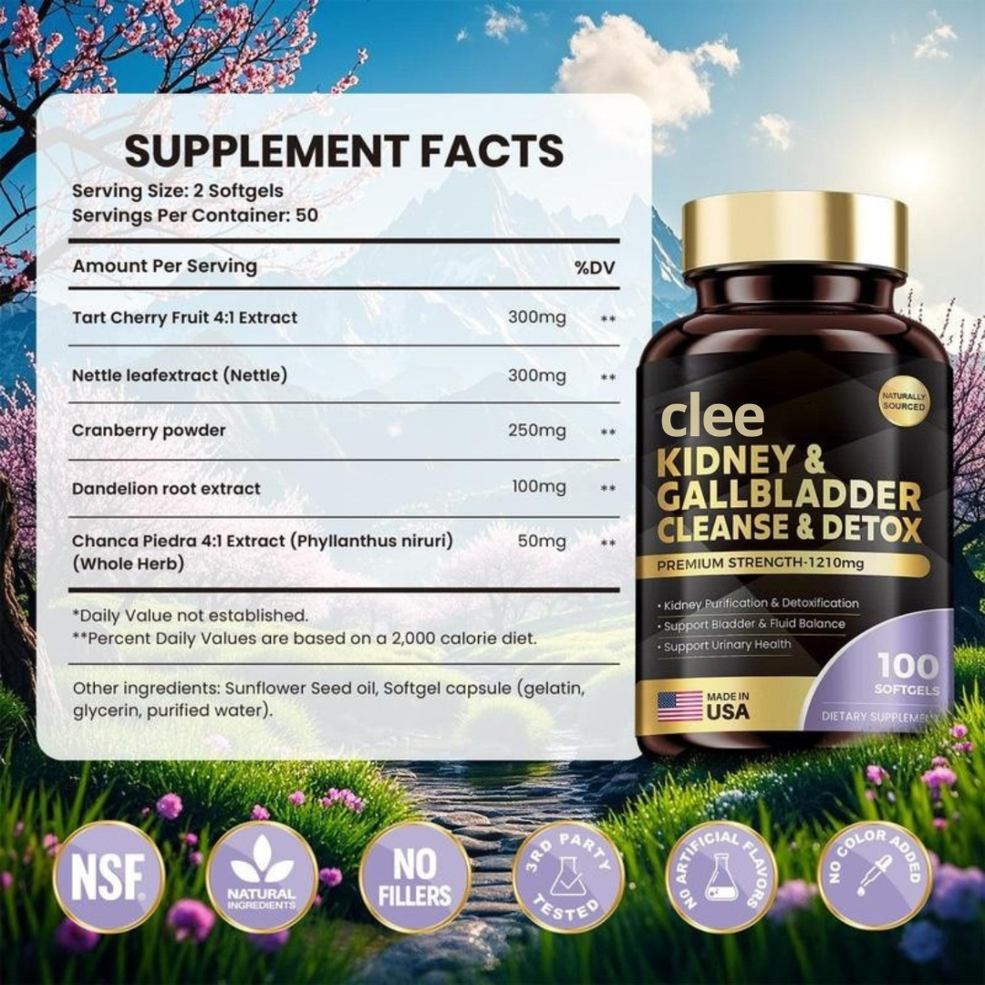 clee™ Kidney Cleanse Softgel