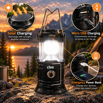 Clee™ Solar Pop-Up Lantern